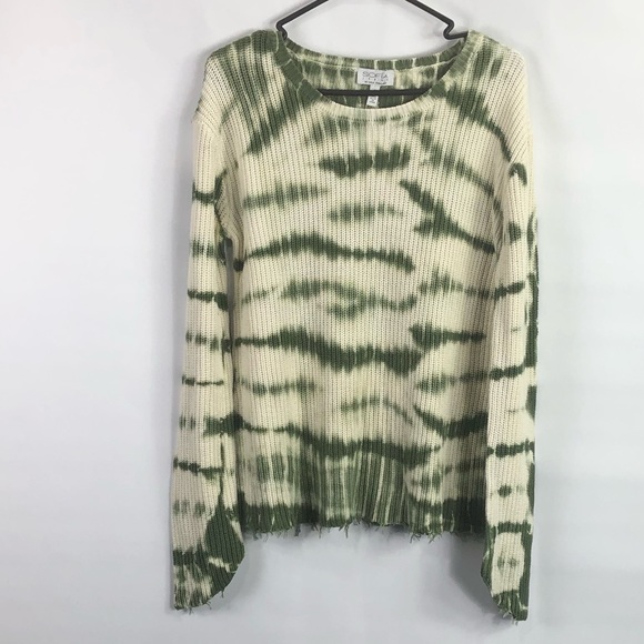 Sofia jeans Vergara Tie Dye Sweater green Women’s Size small - Picture 1 of 5